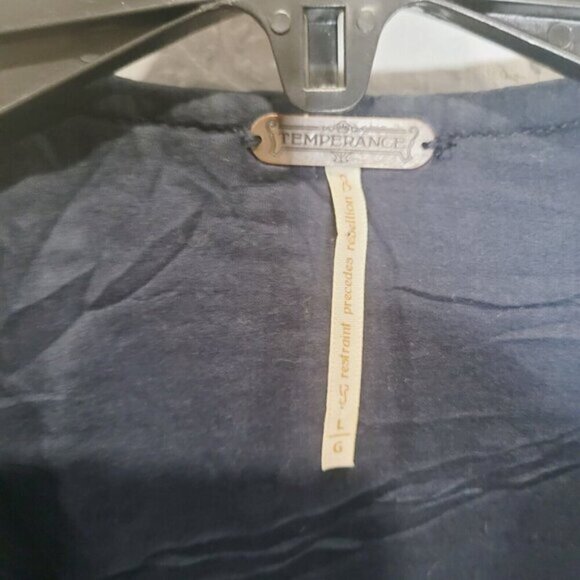 Temperance Quilted jewel patchwork open jacket size large - Picture 8 of 11